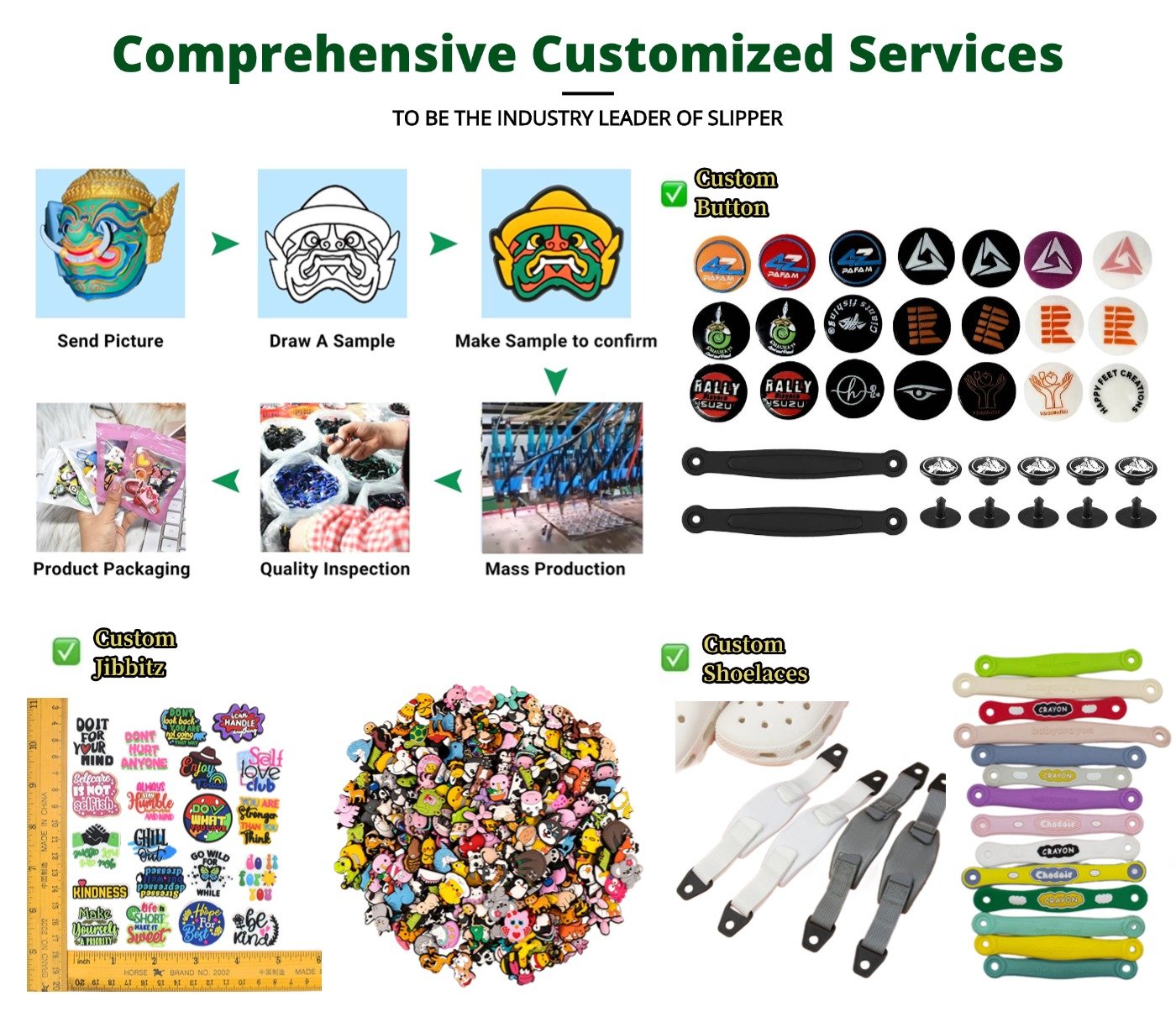 custom croc charms manufacturing service
