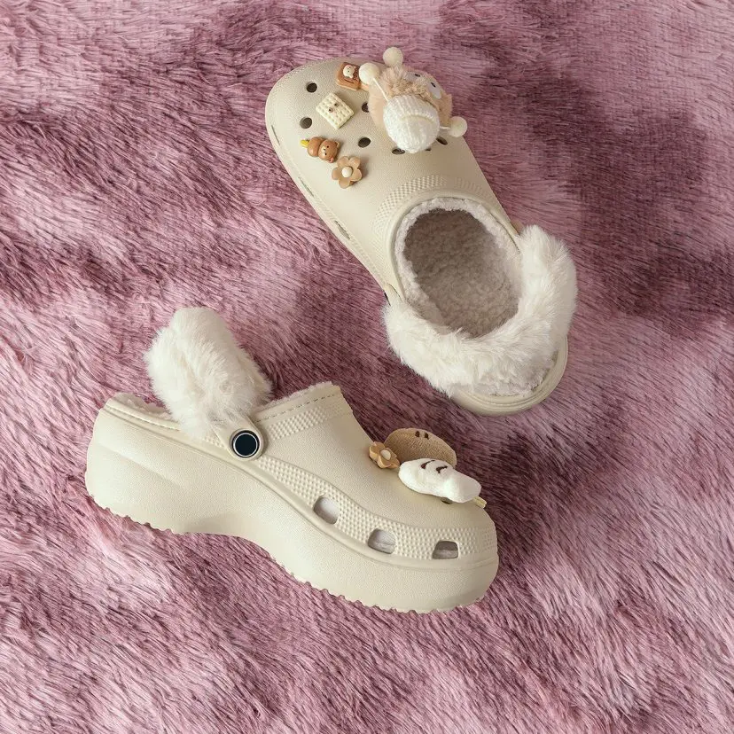 Custom Plush Clogs Supplier