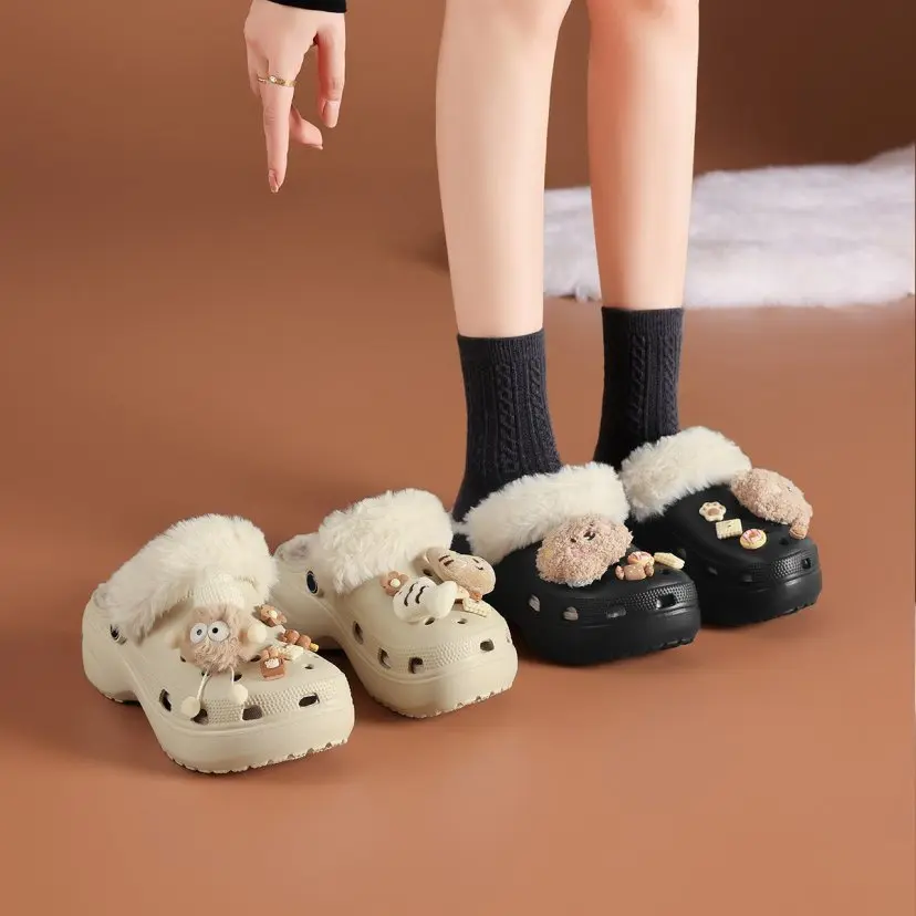 Custom Plush Clogs Supplier
