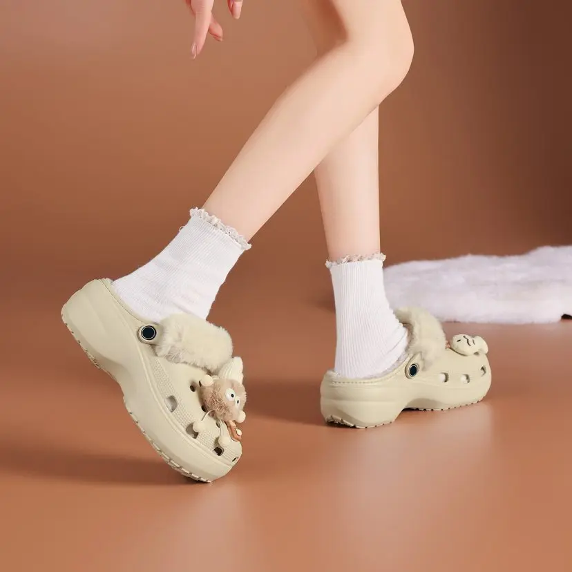 Custom Plush Clogs Supplier