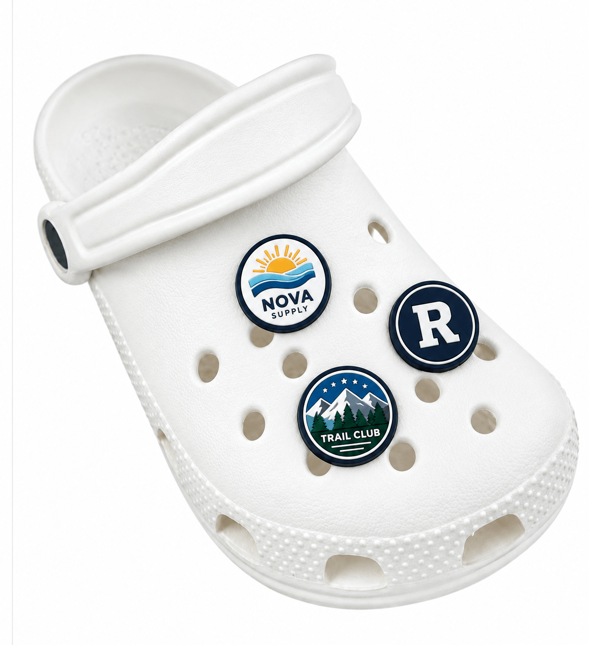 Custom Logo Shoe Charms for Schools, Brands & Clubs