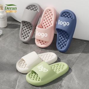 Custom Logo Perforated EVA Shower Slides