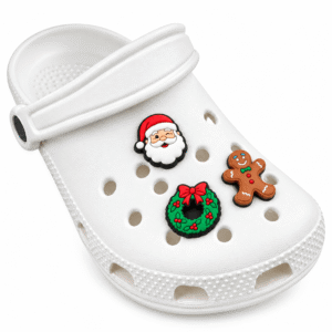 Custom Christmas Santa, Snowman & Reindeer Shoe Charms