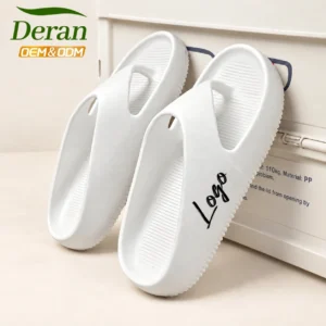 Custom Logo Broad Band EVA Thong Flip Flops