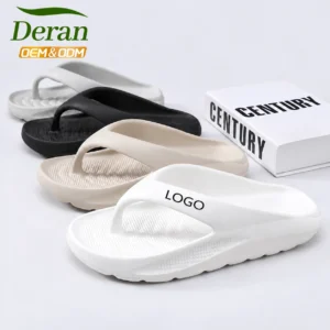 Custom Logo Sculpted EVA Flip Flops
